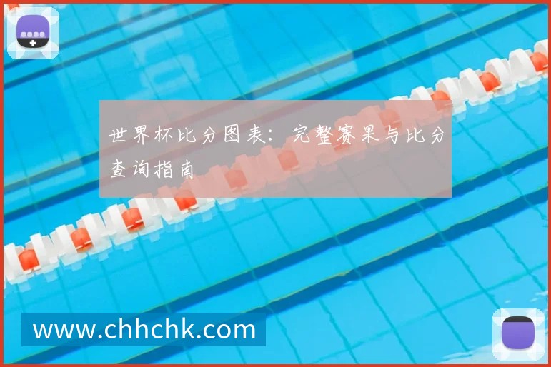 世界杯比分图表：完整赛果与比分查询指南